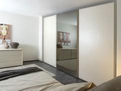 Sliding wardrobe with central mirror door Utah and 3 or 4 doors