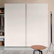 Wardrobe with coplanar sliding doors Pacific - Utah door model