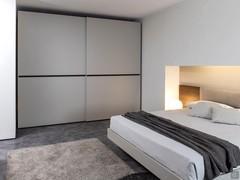 Arkansas wardrobe with sliding door and horizontal recess grip perfect in modern bedroom sets