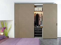 Louisiana Pacific sliding wardrobe, 3 doors with customized internal equipment