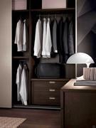 Internal chest of drawers with leather top available from the related product card