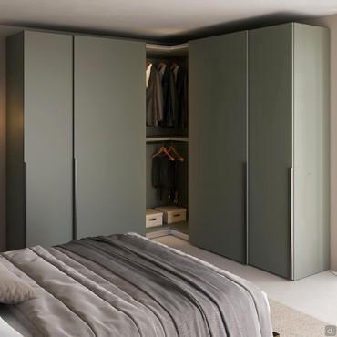 Wide Corner Sliding Wardrobe