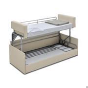 Granadilla space saving sofa bunk bed