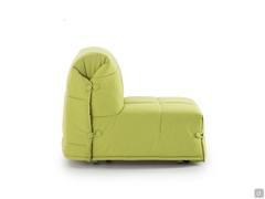 Derby futon bed armchair - lateral view