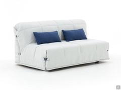 Derby is an easy-to-open futon bed with quilted upholstery cover