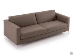 3-seater maxi sofa bed Damian with high feet