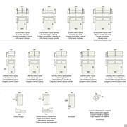 Myron sofa bed - Models and Measurements