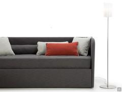 Birba sofa bed in the version with curved arms