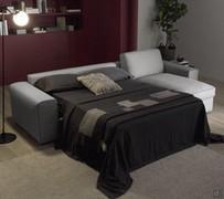 Open Emery sofa bed with chaise longue