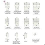 Floyd sofa bed - models and measurements with arms with button