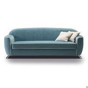 Charles by Milano sofa bed with folding backing in the linear model