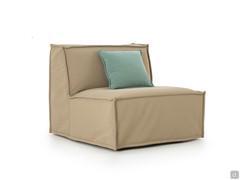 Jordan futon armchair in fabric removable cover