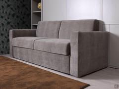 Holdem sofa with two seats, upholstered in the "Nuvole" fabric in the colour Dove Grey