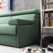 Brian sofa bed with arms with built in cushion