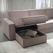 Optional chaise longue storage compartment