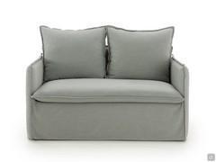 Sofa bed Gilles in the 146 cm 2-seater version with 105 cm single big mattress