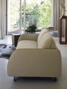 Sofa bed with thin arms Network and with matching ottoman