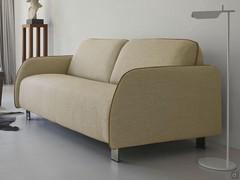 Sofa bed with slim armrests Network and tilting backrest