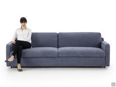 Julian narrow space-saving sofa bed proportion