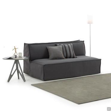 Jordan fabric futon sofa bed for guests