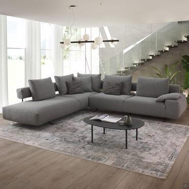 Shirley open-back sofa