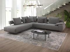 Shirly sofa shown here in a meridienne corner version measuring 318 x 280 cm