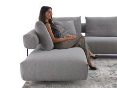 Seating proportions and ergonomics of the Shirley sofa