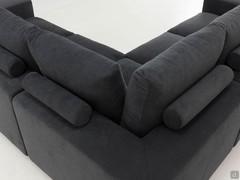 Detail of corner module with two back cushions