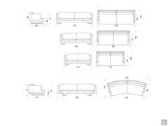 Roger sofa - summary of linear model measurements