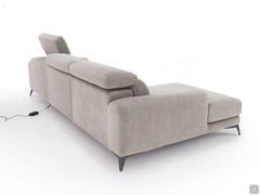 Newport sofa with motorized sliding seats