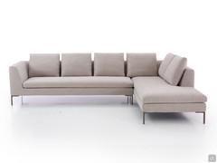 A view of the Antigua sofa with peninsula from the front