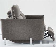 Detail of the relax mechanism of Icaro sofa