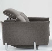 Detail of the relax mechanism of Icaro sofa