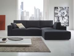 Attitude linear sofa with dormeuse