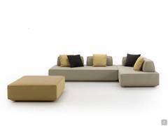 Prisma sofa in a 315x180 cm layout with ottoman