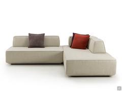 Front view of Prisma corner sofa