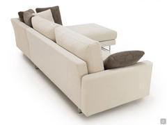 Back view of Harold sofa with chaise longue