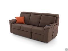 Relaxing sofa with riser electric riser system and wired remote control