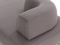 Detail of the corner cushion of Prisma Air sofa