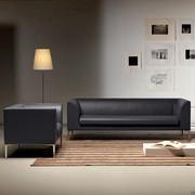 Alias armchair and 3 seater sofa with leather cover