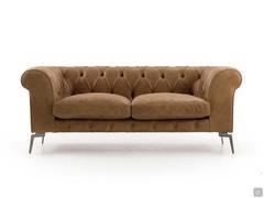 Bellagio elegant tufted sofa revisited with a modern twist