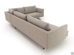 Rear view of Jude sofa in corner version 