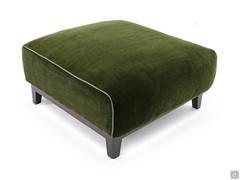 Goya ottoman can be paired with the sofa from the same collection