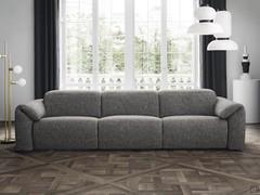 Marvel reclining sofa with modern design in the linear version