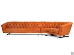 Yale chesterfield sofa with 60° corner