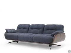 Belfast retro-style sofa with soft, comfortable cushions