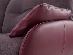 Detail of the optional cushion for the armrest