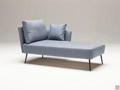 Fabric chaise longue for use independently or in a composition 