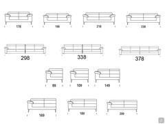 Sofa Check - linear sofa dimensions 