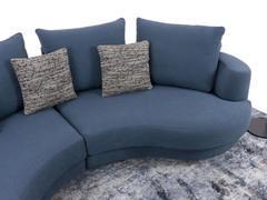 Messico sofa with curved seats